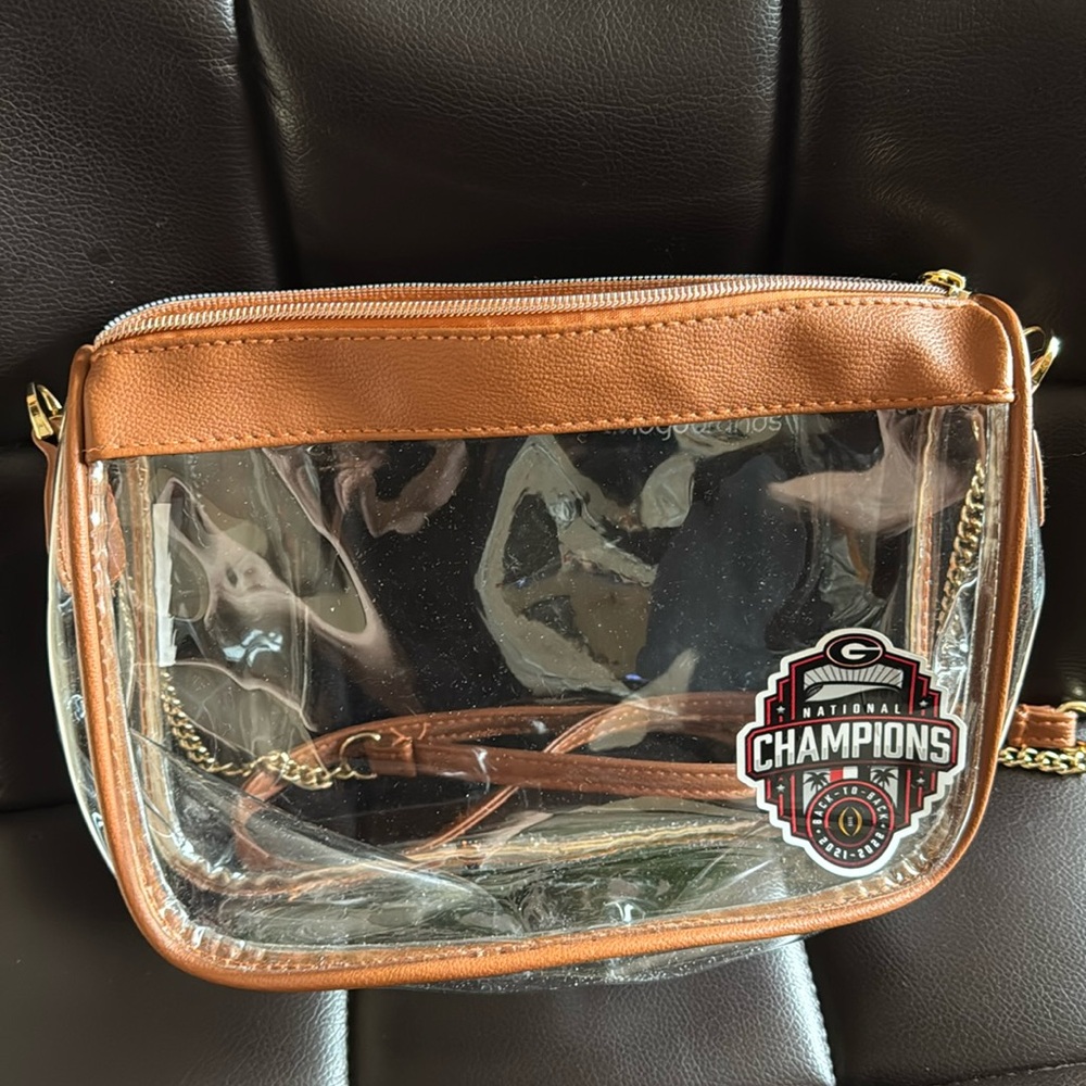 UGA Clear Crossbody